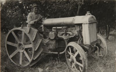 First tractor by Russian Photographer